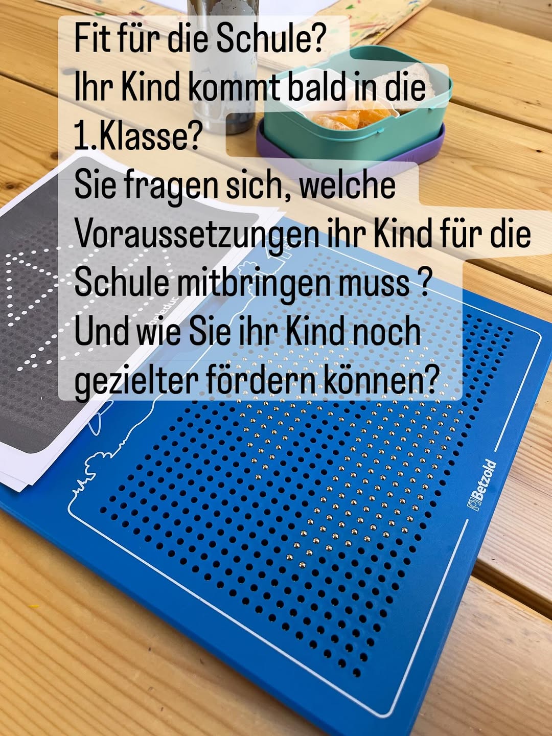 Ergotherapie Rottweil - Instagram Beitrag 5: Einblicke in unsere therapeutische Arbeit